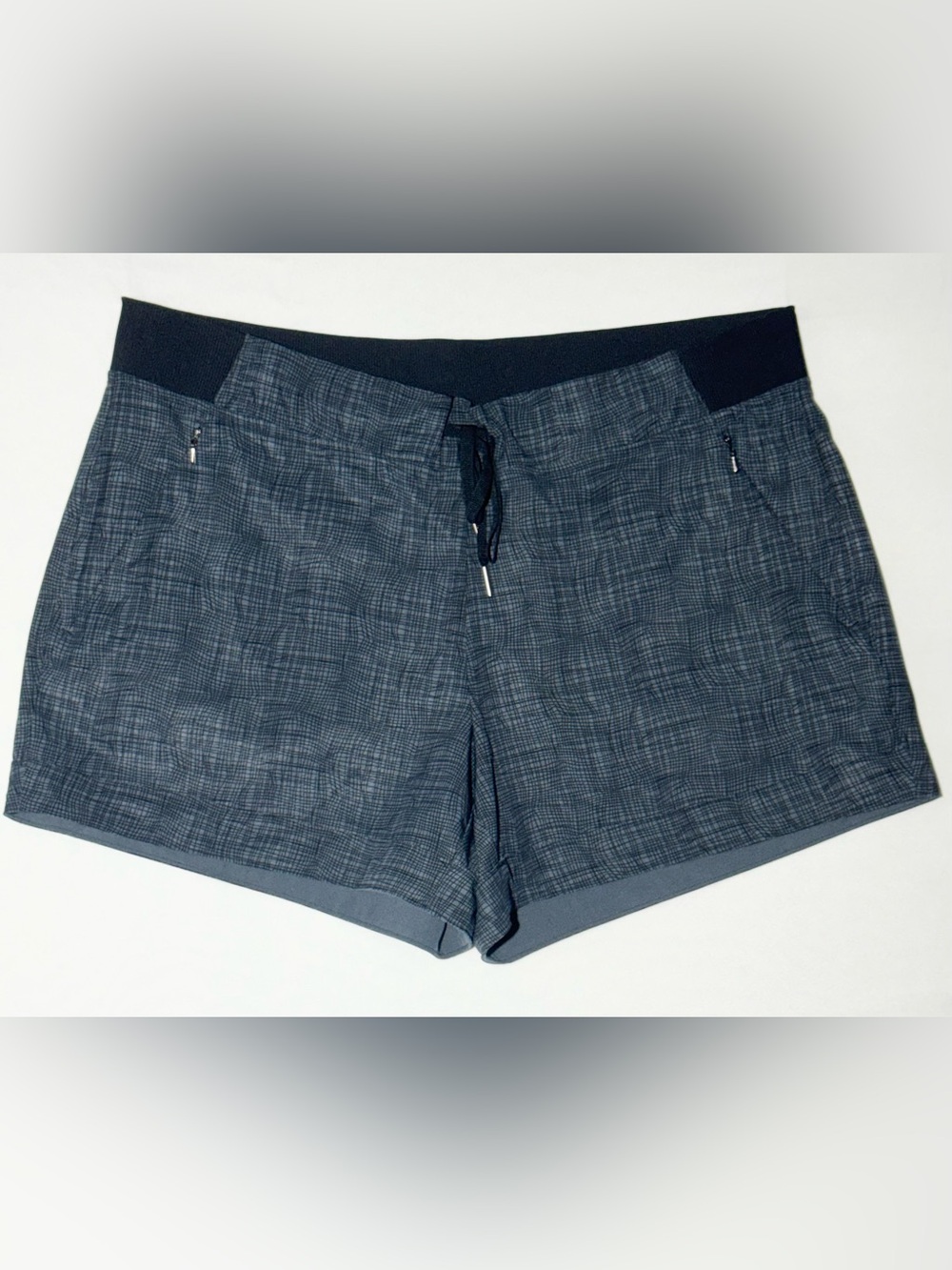 NWOT **CALIA by Carrie Underwood** Navy Blue Crosshatch Athletic Shorts